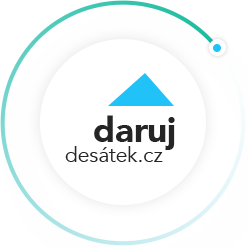 Daruj desátek logo